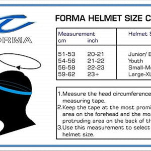 Helmet FORMA RP17 W KEEPING TNM RED