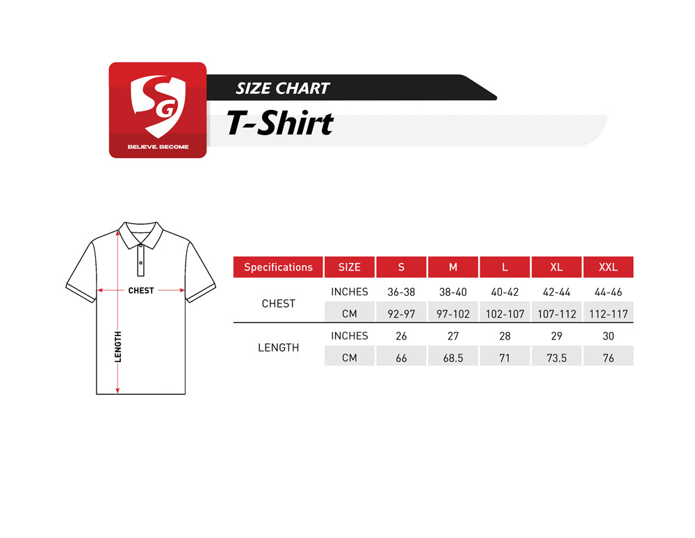 SG Test Half Sleeve Cricket Shirt Whites