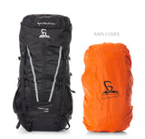 Greenlands TRITUS 40L Rucksack – Black | Durable Trekking & Hiking Backpack for Camping & Adventure