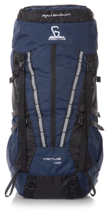 Greenlands TRITUS 40L Rucksack – Navy | Durable Trekking & Hiking Backpack for Camping & Adventure