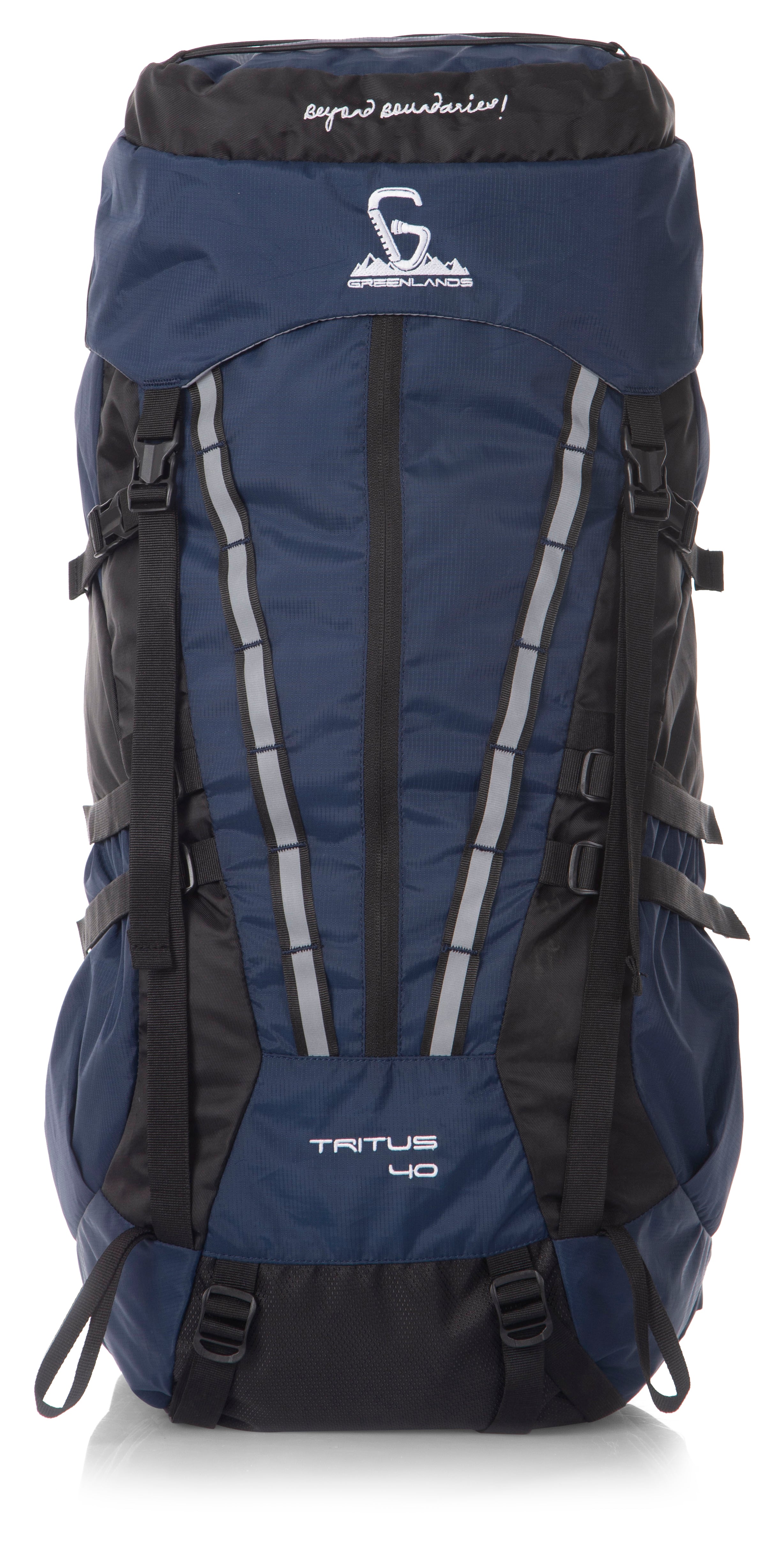 Greenlands TRITUS 40L Rucksack – Navy | Durable Trekking & Hiking Backpack for Camping & Adventure