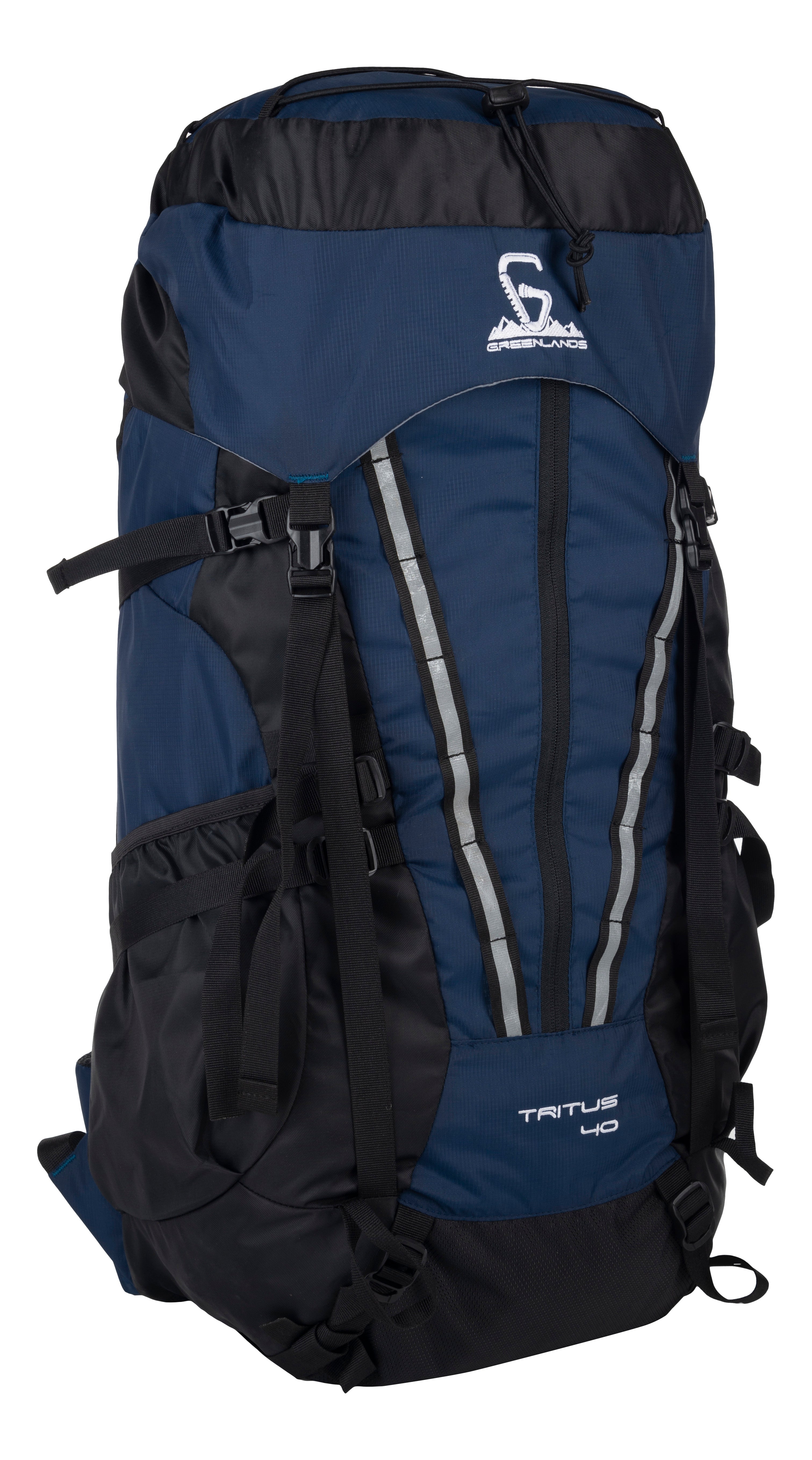 Greenlands TRITUS 40L Rucksack – Navy | Durable Trekking & Hiking Backpack for Camping & Adventure