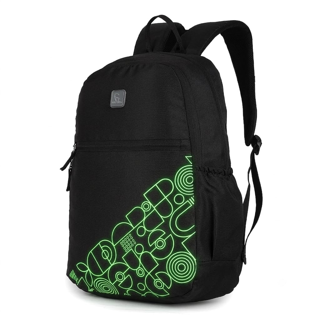 Greenlands Stria 1.0 Backpack - Black/F.Green