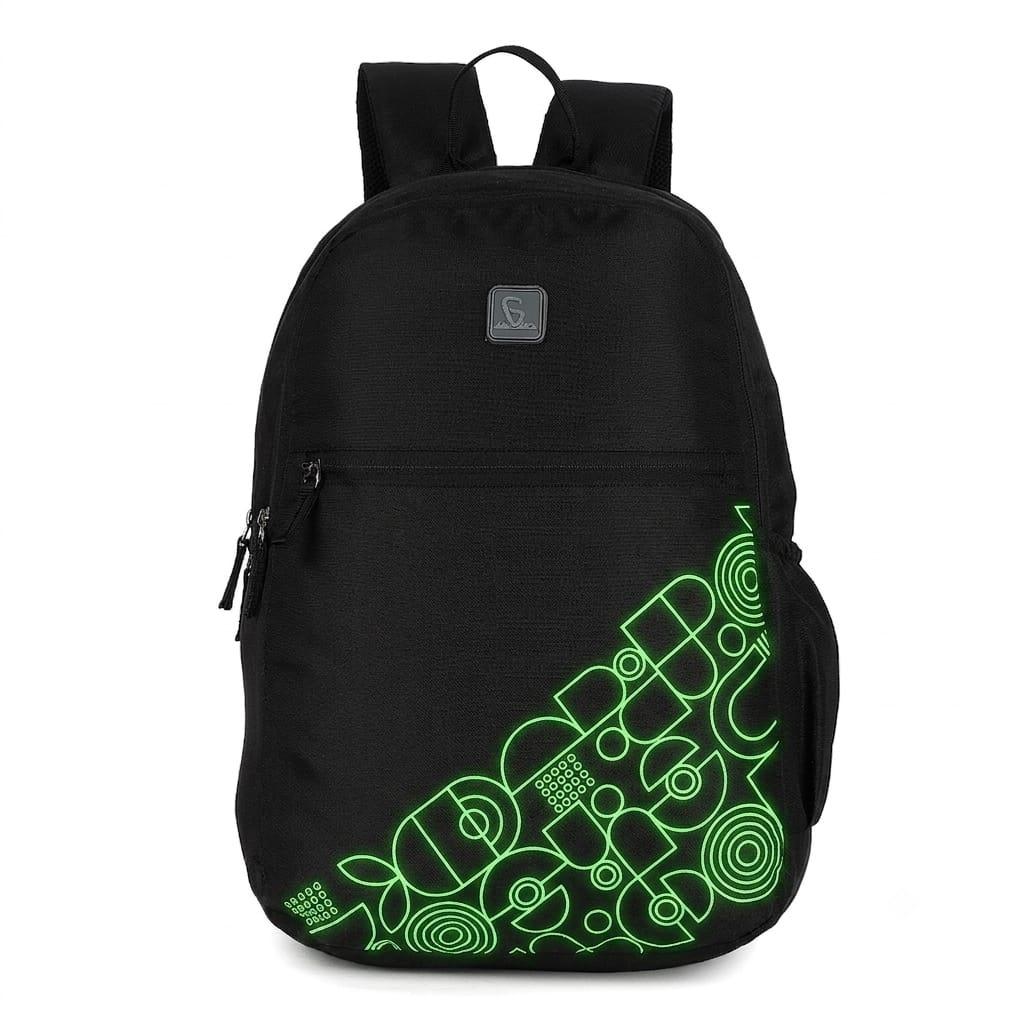 Greenlands Stria 1.0 Backpack - Black/F.Green