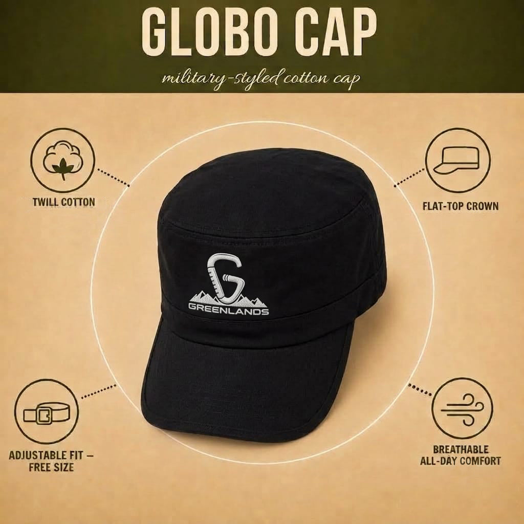 Globo Sports Cap – Black