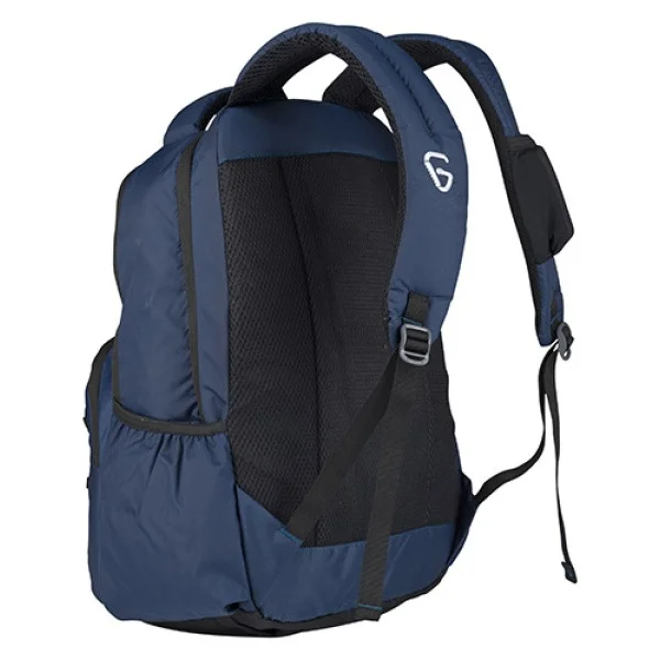 Greenlands 37L Ziggy Backpack with Attached Rain Cover – 2 Spacious Compartments, Ideal for Office, School, Travel, Trekking and Trips – Unisex, Navy