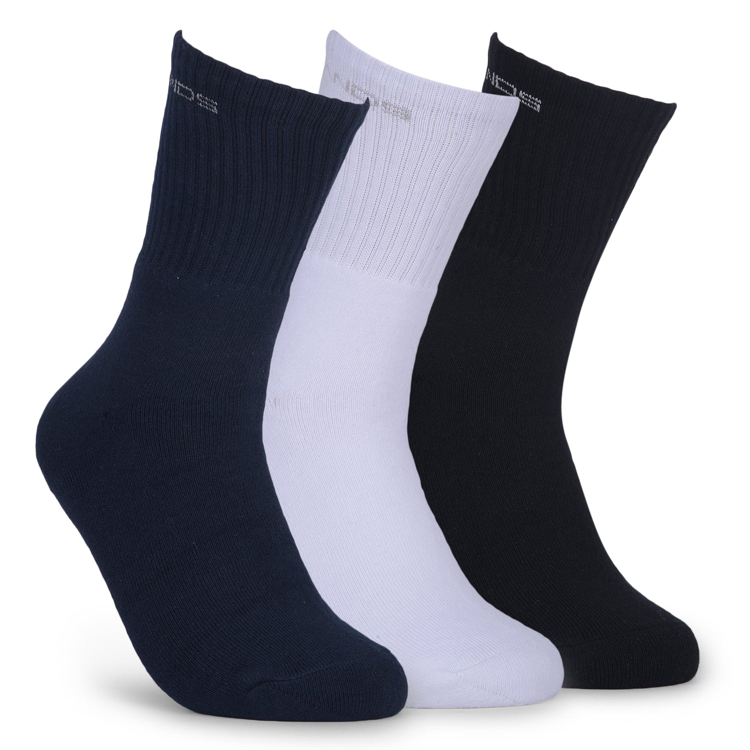 Greenlands Quadra Premium Crew Socks | Soft Cotton Everyday Socks for Men & Women