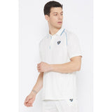 SG Legend Half Sleeve Cricket Shirt Whites
