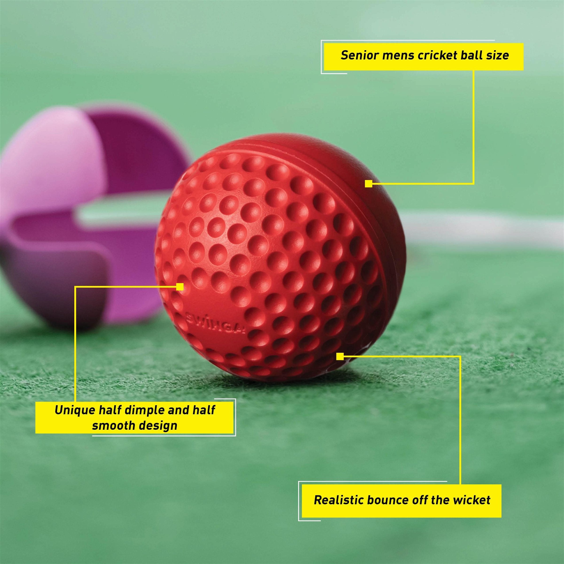 SG Swinga Cricket Ball (Red)