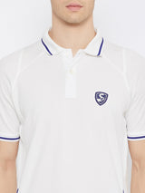 SG Test Half Sleeve Cricket Shirt Whites