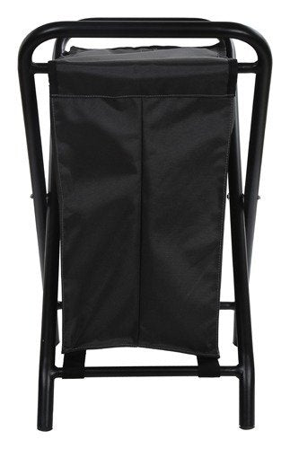 Greenlands 20L Medium Grey Camping Storage Bin - Mild Steel Folding Frame with Rust-Resistant Polyester Fabric, No Assembly Required for Outdoor Gear