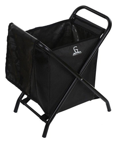 Greenlands 20L Medium Grey Camping Storage Bin - Mild Steel Folding Frame with Rust-Resistant Polyester Fabric, No Assembly Required for Outdoor Gear