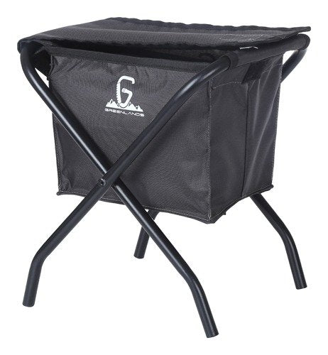 Greenlands 15L Mild Steel Camping Storage Bin – Durable Grey Color Container for Outdoor Gear & Travel Essentials