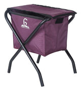 Greenlands 15L Mild Steel Camping Storage Bin – Durable Wine Color Container for Outdoor Gear & Travel Essentials