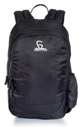 Greenlands 30L Dyno Casual Backpack (Navy) | Padded Straps, 2 Large Compartments & Bottle Pocket | Ideal for Men & Women | Perfect for Office, School, Travel & Hiking (Black)