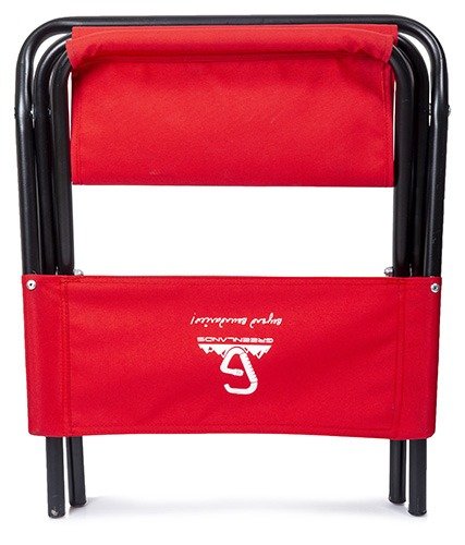Greenlands Camping Chair Mild Steel Red