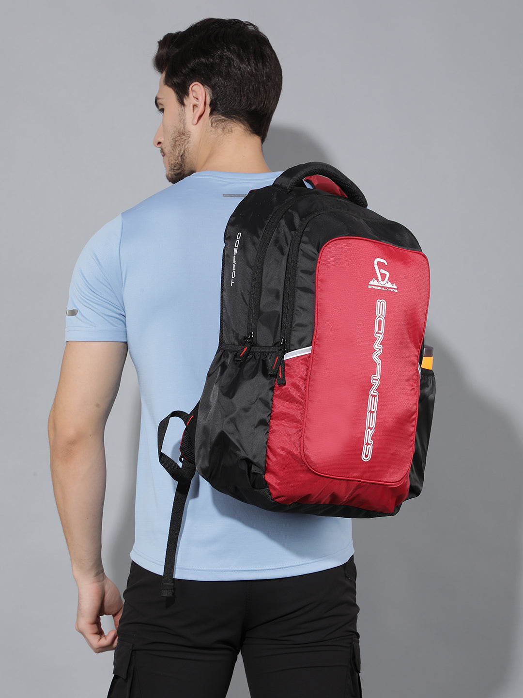 Greenlands Torpedo Backpack - Red