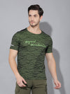 Greenlands T-Shirt HS JACQUARD R Green/ Black