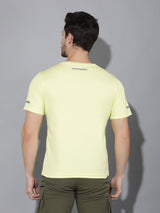 Greenlands T-Shirt HS STRIA R Pastel Yellow