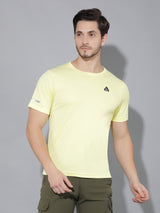 Greenlands T-Shirt HS STRIA R Pastel Yellow
