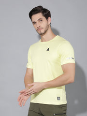 GREENLANDS T-Shirt GNL HS STRIA R Pastel Yellow