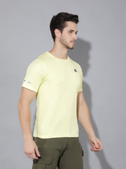 GREENLANDS T-Shirt GNL HS STRIA R Pastel Yellow