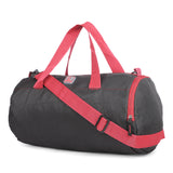 Greenlands Medor Barrel Gym Bag | 450D Heavy-Duty Duffel with Dual Handles & D-Ring Strap Attachment