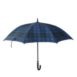Greenlands Long 27-Inch Stick Umbrella | UV Protection, Windproof, Silver Lining | Auto-Open, J-Shape Handle | Monsoon & Sun Umbrella