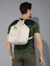 Greenlands Canvas Backpack – Off White | Stylish Casual Tote Backpack for College, Shopping & Everyday Use