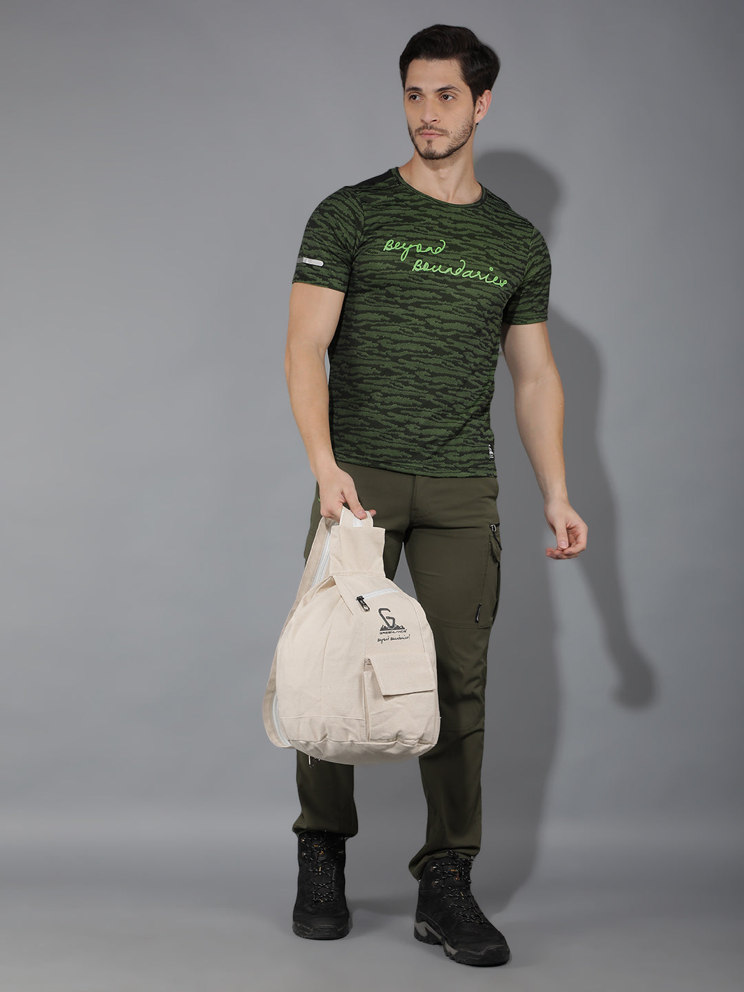 Greenlands Canvas Backpack Off-White