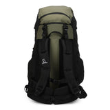 Greenlands CRIA 50L Rucksack Olive | Durable Trekking Bag with Multiple Compartments for Adventure Travel