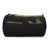 Greenlands Barrel Gym Bag with Detachable Sling Strap | Water-Resistant Duffel | Black