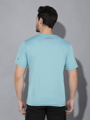 GREENLANDS T-Shirt GNL HS STRIA R Sea Blue