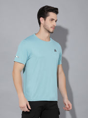 GREENLANDS T-Shirt GNL HS STRIA R Sea Blue