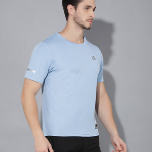 GREENLANDS T-Shirt GNL HS KNIT R Sky Blue