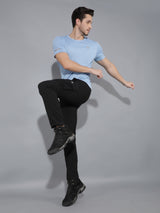 Greenlands T-Shirt HS KNIT R Sky Blue