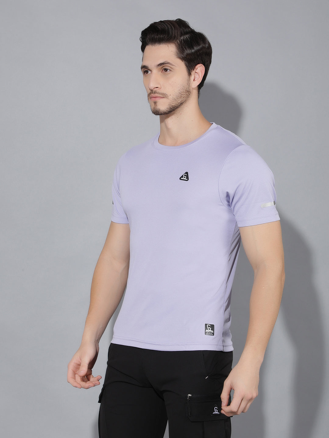 GREENLANDS T-Shirt GNL HS STRIA R Purple