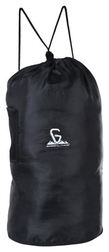 Greenlands Lightweight Roundable Backpack (Large, Black) | Versatile Travel Backpack with Dual-Purpose Drawstring Closure | Ideal for Men & Women | Perfect for Daily Use, Office, Outdoor Adventures & Hiking