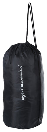Greenlands Lightweight Roundable Backpack (Medium, Black) | Versatile Travel Backpack with Dual-Purpose Drawstring Closure | Ideal for Men & Women | Perfect for Daily Use, Office, Outdoor Adventures & Hiking