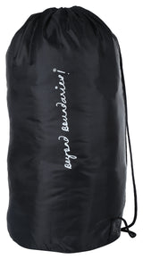 Greenlands Lightweight Roundable Backpack (Medium, Black) | Versatile Travel Backpack with Dual-Purpose Drawstring Closure | Ideal for Men & Women | Perfect for Daily Use, Office, Outdoor Adventures & Hiking