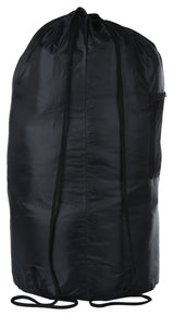 Greenlands Lightweight Roundable Backpack (Medium, Black) | Versatile Travel Backpack with Dual-Purpose Drawstring Closure | Ideal for Men & Women | Perfect for Daily Use, Office, Outdoor Adventures & Hiking