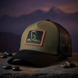 Greenlands Shield Cap | Premium Trucker Hat | Breathable Mesh, Embroidered Logo, Snapback | Outdoor & Travel Cap