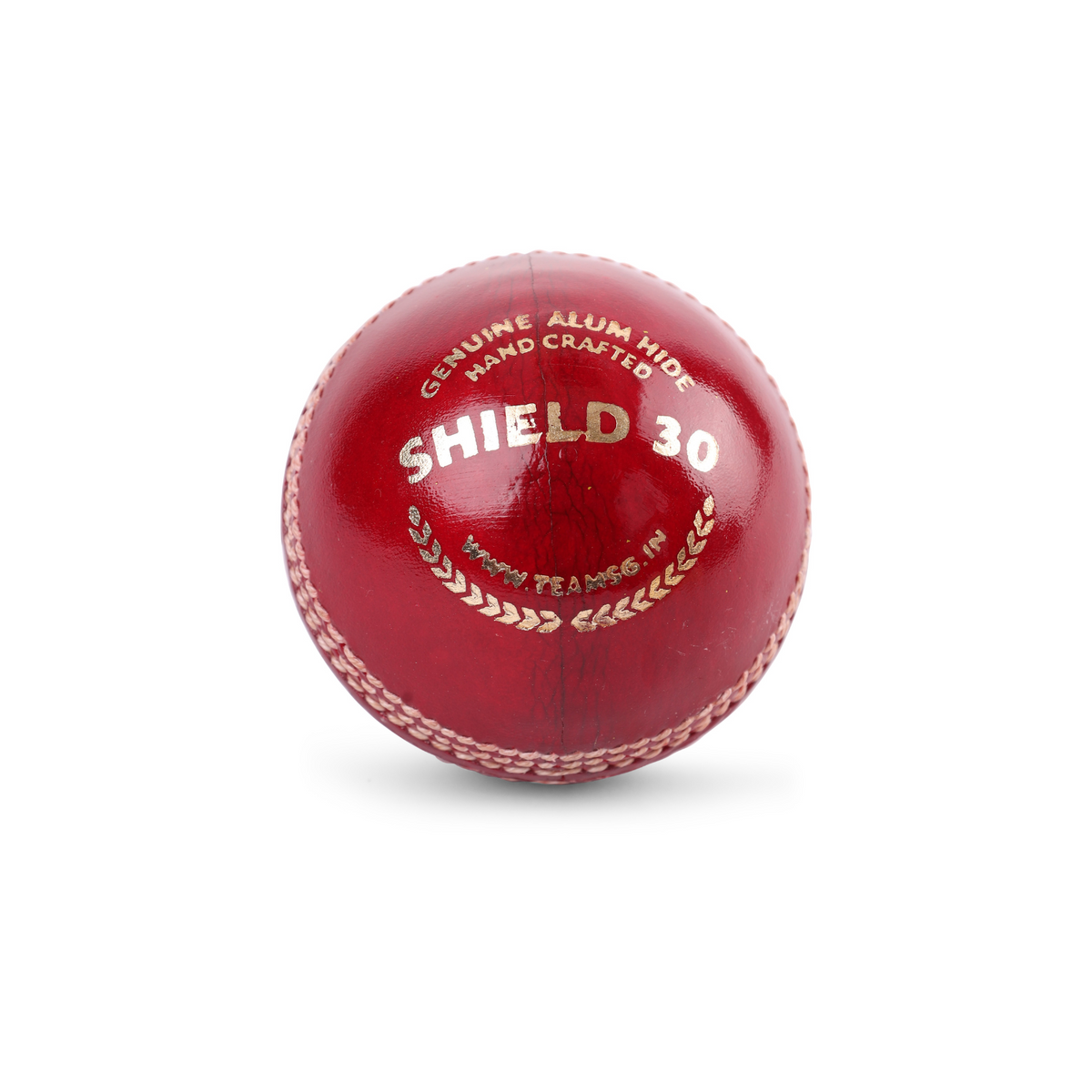 SG Shield 30 Red Cricket Leather Ball