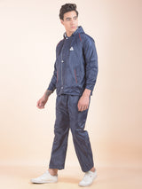 Greenlands Waterproof Rain Suit for Men & Women | Hooded Rain Jacket & Trouser Set | Reversible | Navy