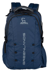 Greenlands 42L Quad Backpack with 17.3" Laptop padded sleeve | Attached Rain Cover | Lightweight bag with 3 Large Compartments | Ideal for School, College, Office & Travel | Navy