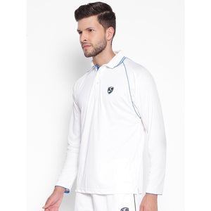 SG Premium 2.0 Full Sleeve Cricket Shirt Whites