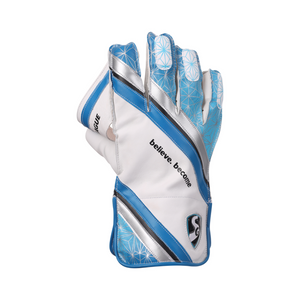 SG League Wicket Keeping Gloves (Multi-Color) W.K. Gloves