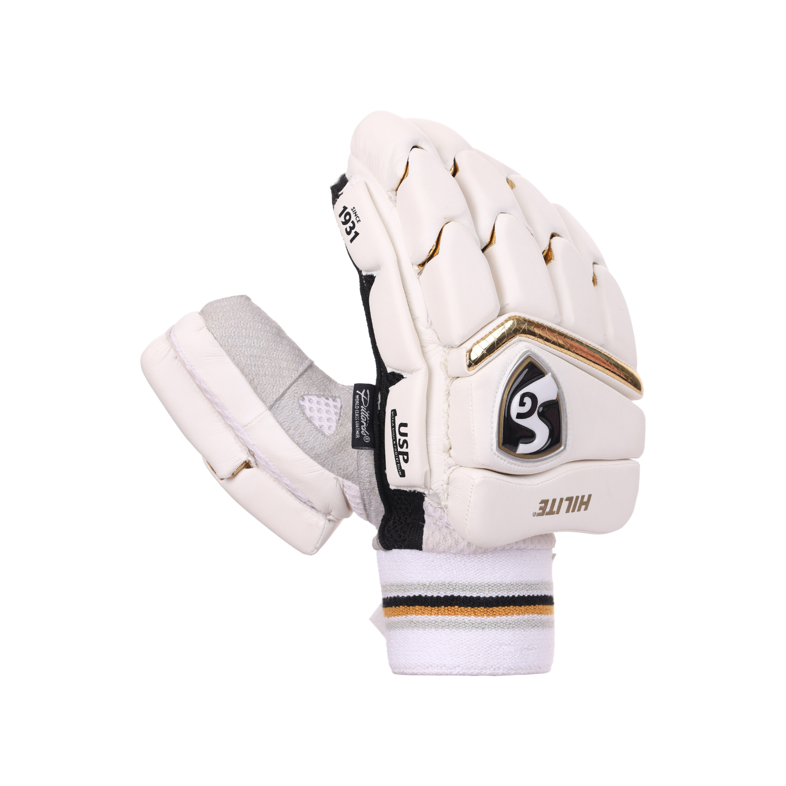 SG Hilite® Batting Gloves with Premium Quality Leather Palm