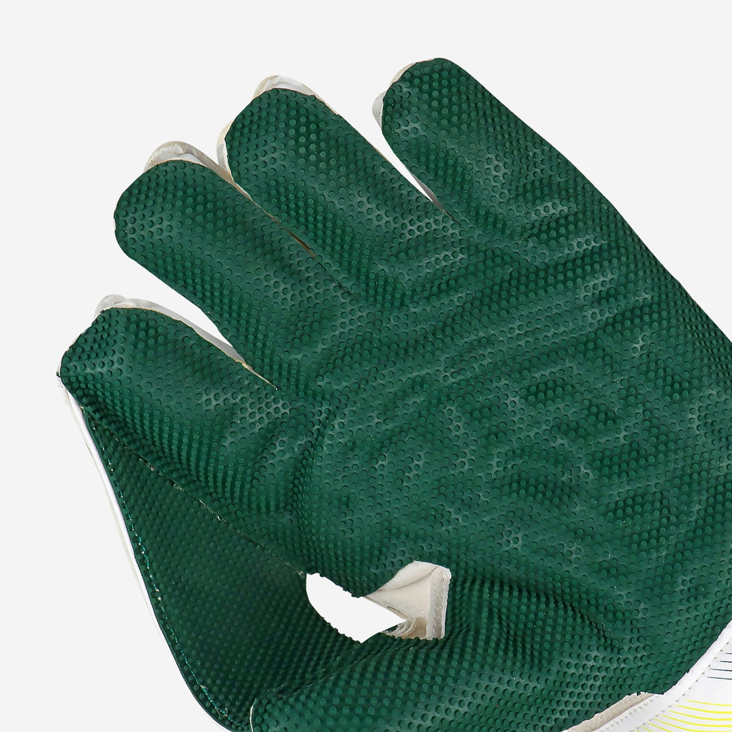 W K Gloves Kookaburra Pro Players Wht/Green/Ylw