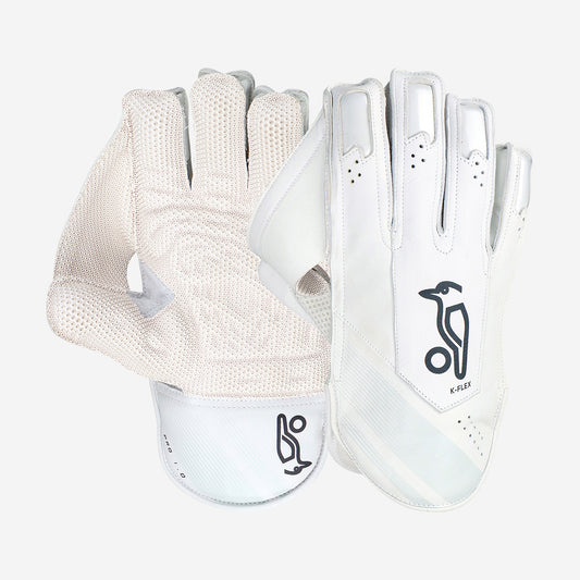 W K Gloves Kookaburra Pro 1 0 White